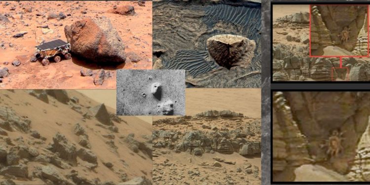 Here Are 7 of the Strangest Authentic Images Photographed on Mars