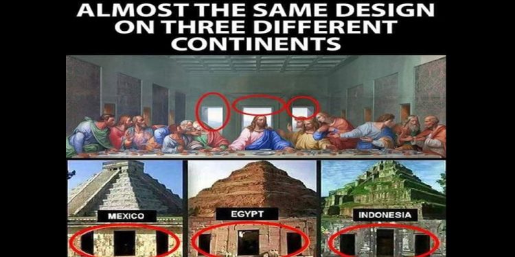 Leonardo Da Vinci’s “Last Supper” seems to be part of a mysterious encoded riddle relating to the pyramids.