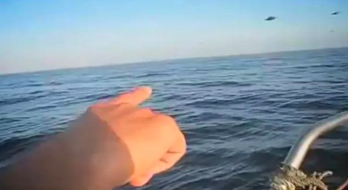 Fisherman Films UFO as it Escapes Military Jets by Diving into Ocean