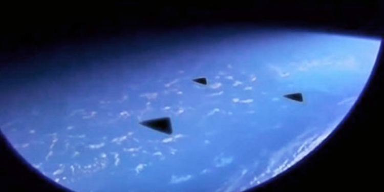 Astronauts recorded three UFOs while on board the International Space Station