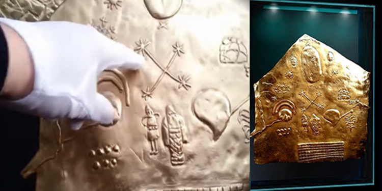 Researchers Decipher the Ancient Stars Map Made of Gold in Peru
