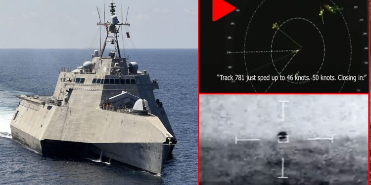 US Navy ships were surrounded by 14 UFOs in an incident that was confirmed by two radars and thermal cameras (Video)