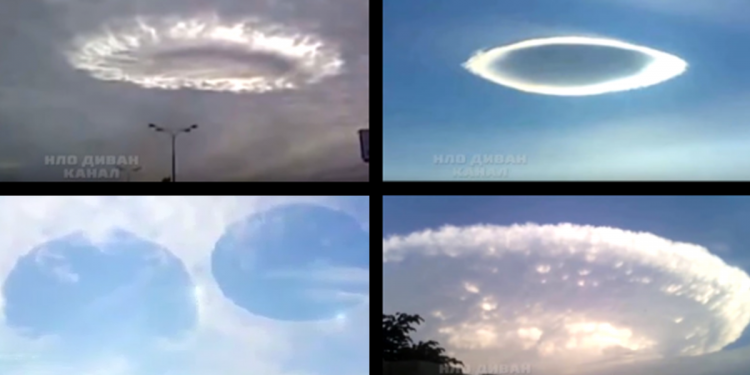 Strange circular clouds have been spotted around the world. Could they be a signal from aliens?