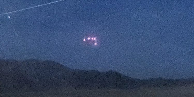 Massive UFO Suspends Above California US Marine Base as Marines Launch Flares to Illuminate Enigmatic Object